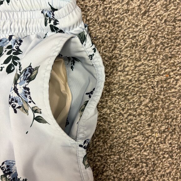 Abercrombie & Fitch Swim Trunks Floral Print, Size Large - Picture 2 of 5